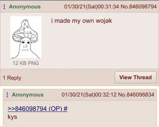 Эмодзи mushroom man