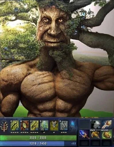 Эмодзи mystical tree