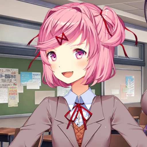 Эмодзи Natsuki chan