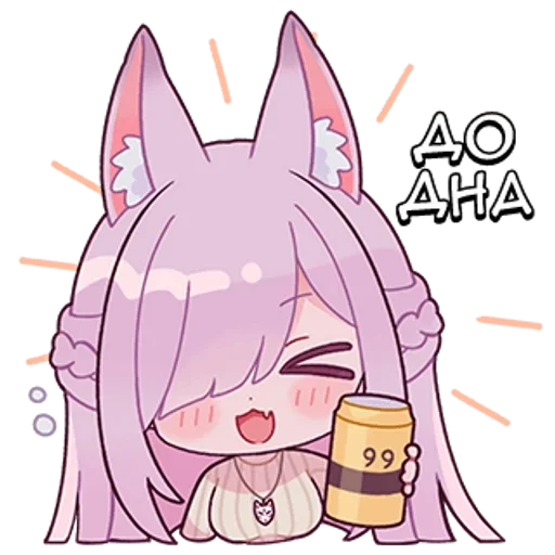 Эмодзи Нацуна-тян