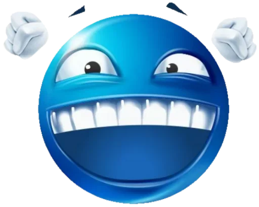 Эмодзи Blue faces