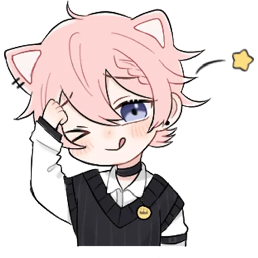 Эмодзи Повседневность неко