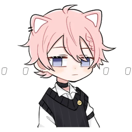 Эмодзи Повседневность неко