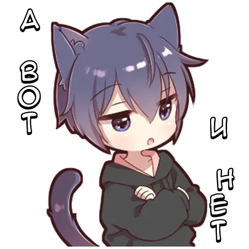Эмодзи Неко кун