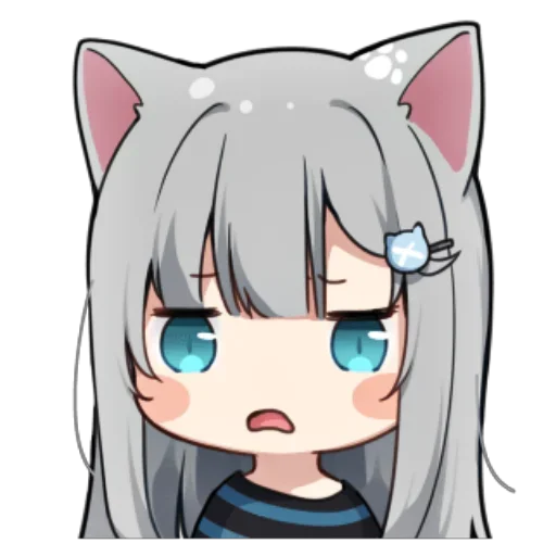 Эмодзи Неко-тян