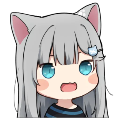 Эмодзи Неко-тян