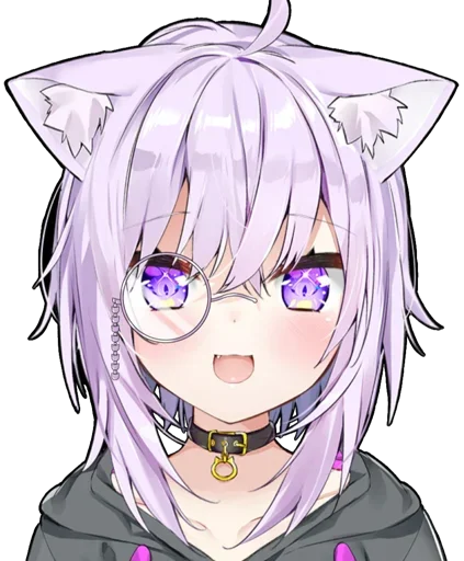 Эмодзи Nekomata Okayu