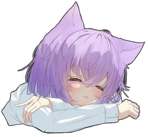 Эмодзи Nekomata Okayu