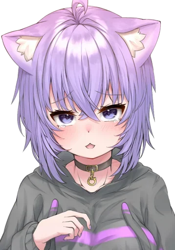 Эмодзи Nekomata Okayu