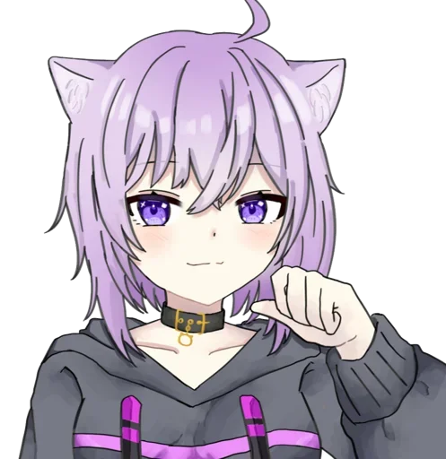 Эмодзи Nekomata Okayu