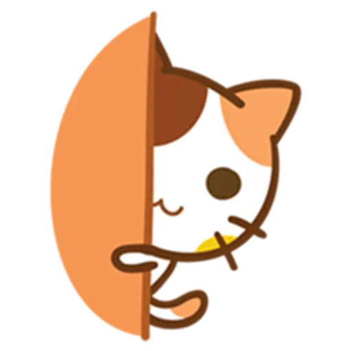 Эмодзи What does the cat say ... Meow