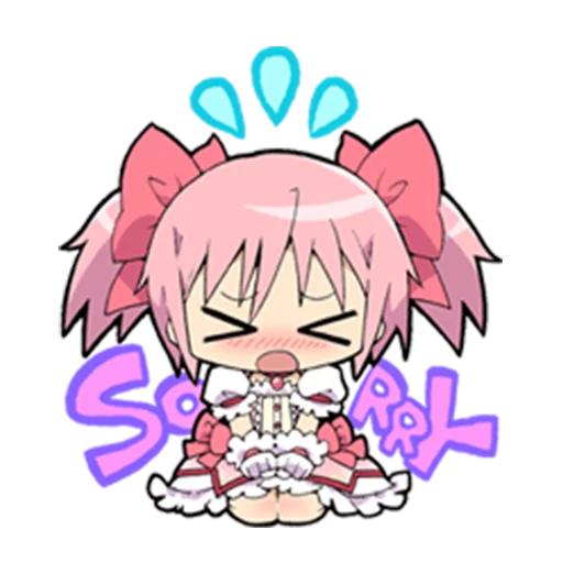 Эмодзи Puella Magi Madoka Magica