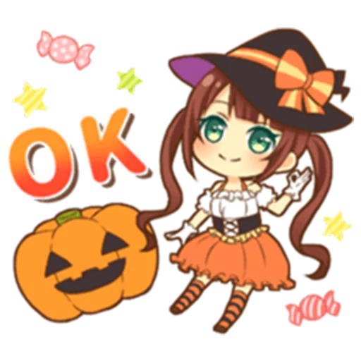 Эмодзи Halloween witch