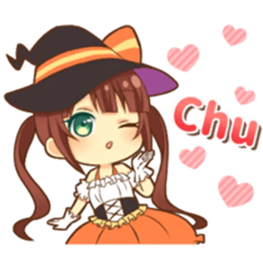 Эмодзи Halloween witch