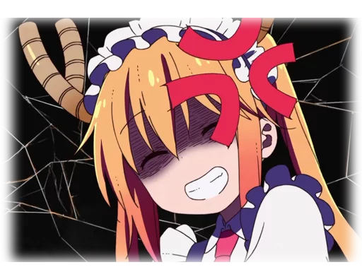 Эмодзи Kobayashi-san Chi no Maid Dragon