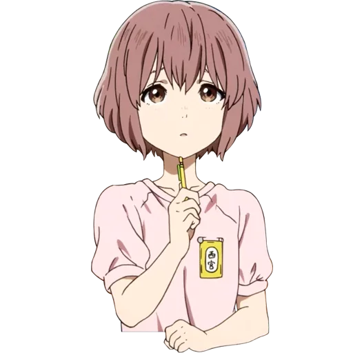 Эмодзи Koe no Katachi A Silent Voice