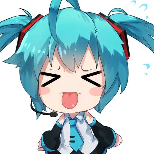 Эмодзи Hatsune Miku
