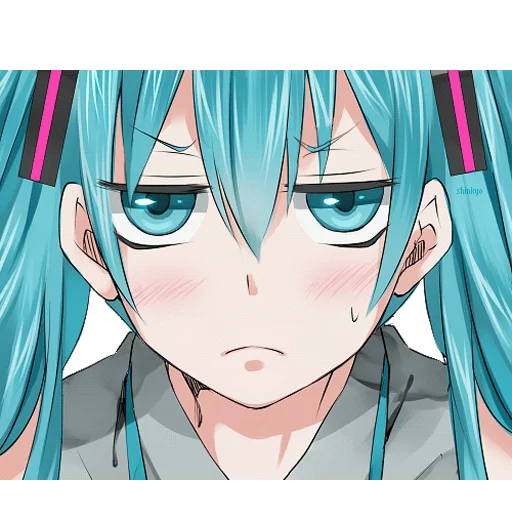 Эмодзи Hatsune Miku