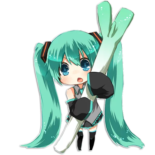 Эмодзи Hatsune Miku