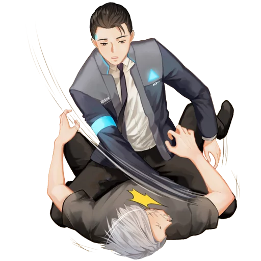Эмодзи Detroit: Become Human (Connor)