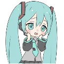 Эмодзи HATSUNE MIKU