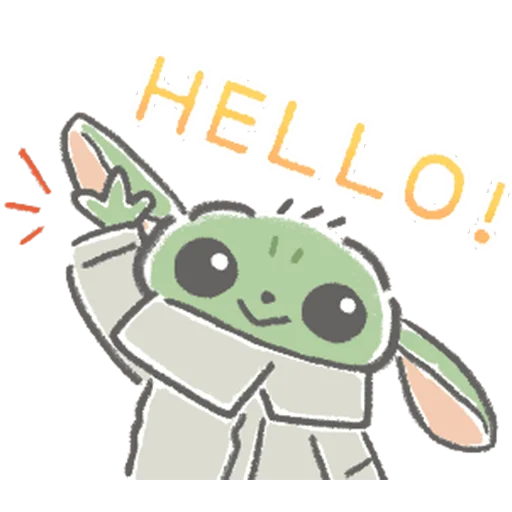 Эмодзи Child Mandalorian