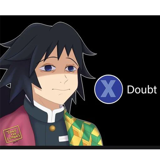 Эмодзи Demon Slayer MEME