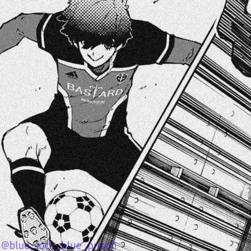 Эмодзи Blue lock