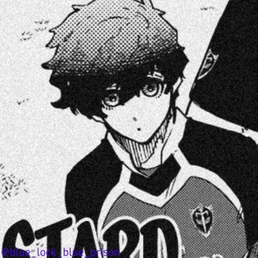 Эмодзи Blue lock