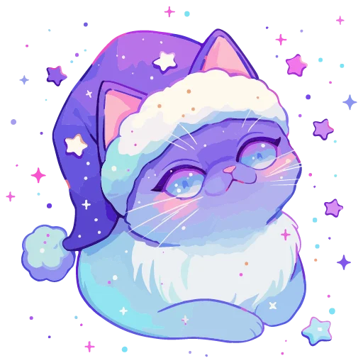 Эмодзи новогодние звери