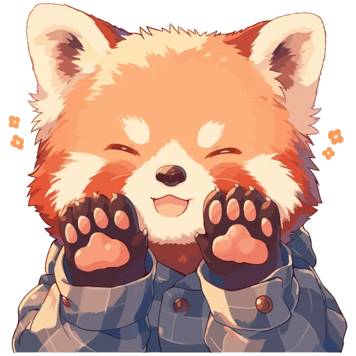 Эмодзи Red pandas