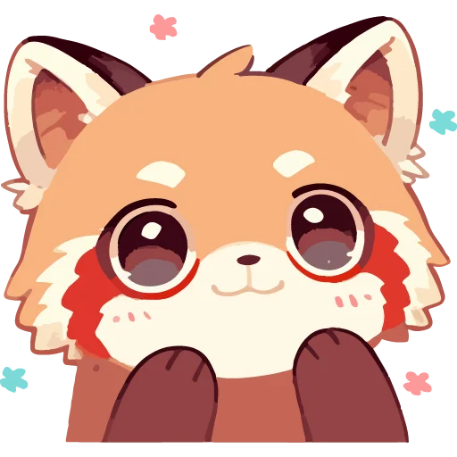 Эмодзи Red pandas