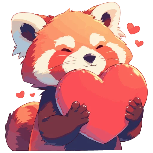 Эмодзи Red pandas