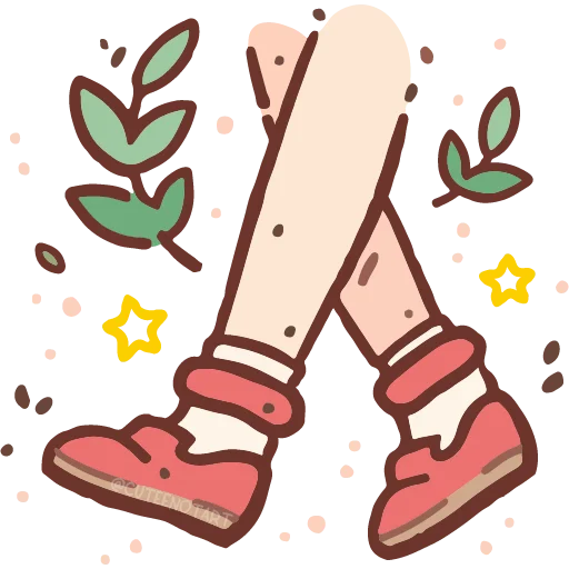 Эмодзи cute doodle