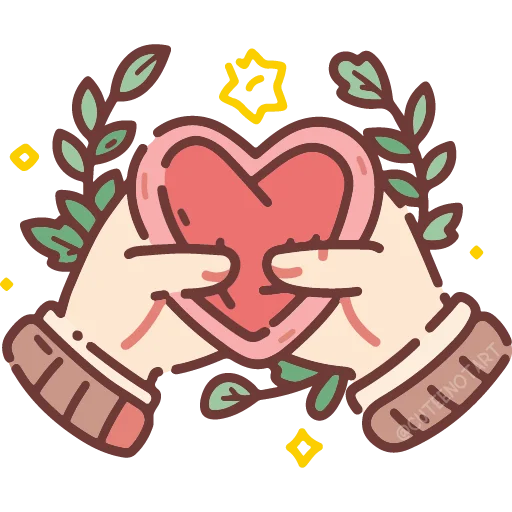 Эмодзи cute doodle