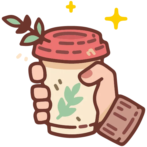 Эмодзи cute doodle