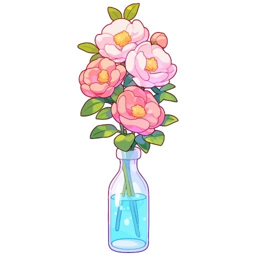 Эмодзи цветы