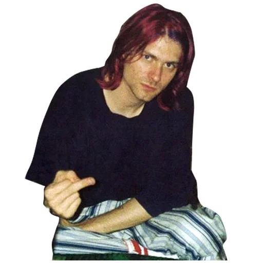 Эмодзи Kurt Cobain