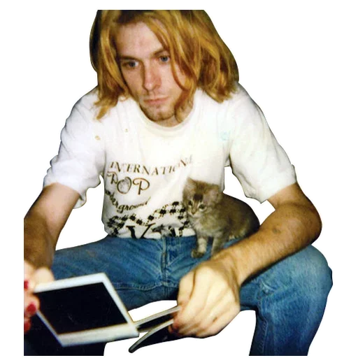 Эмодзи Kurt Cobain