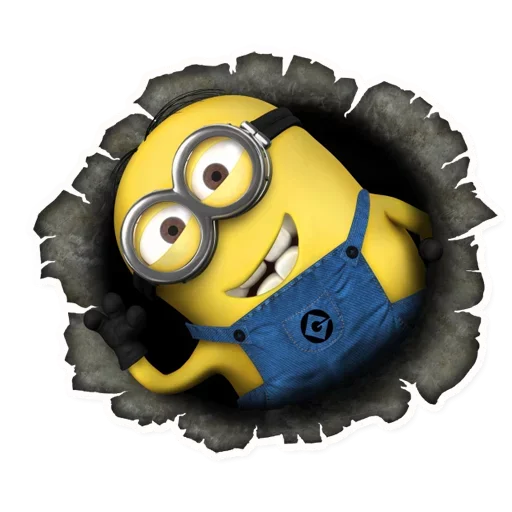 Эмодзи Minions Back