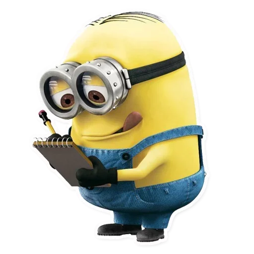 Эмодзи Minions Back