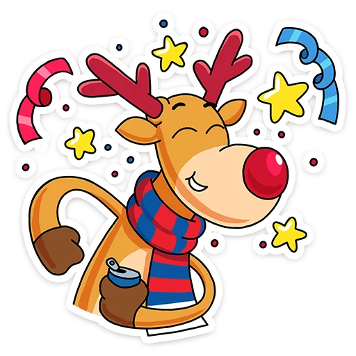 Эмодзи Новогодние моменты