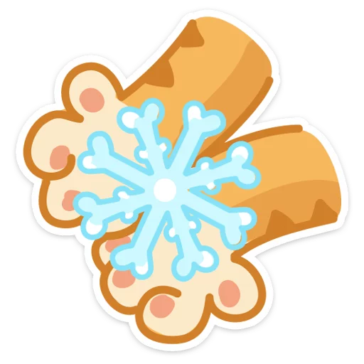 Эмодзи Новогодний Персик