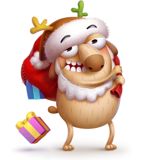 Эмодзи New Year characters
