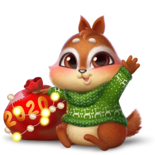 Эмодзи New Year characters