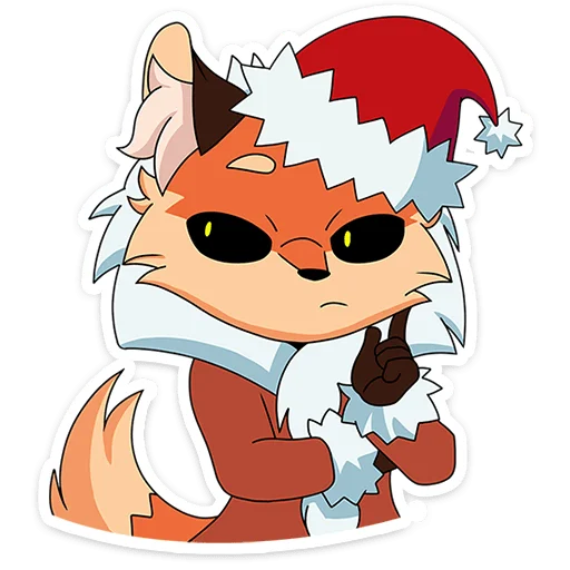 Эмодзи Новогодняя Алиса