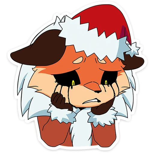 Эмодзи Новогодняя Алиса