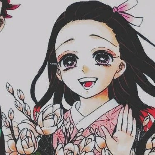 Эмодзи Nezuko Kamado