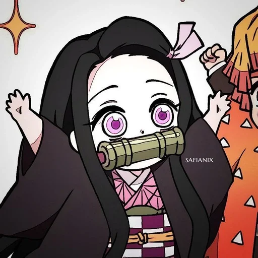 Эмодзи Nezuko Kamado