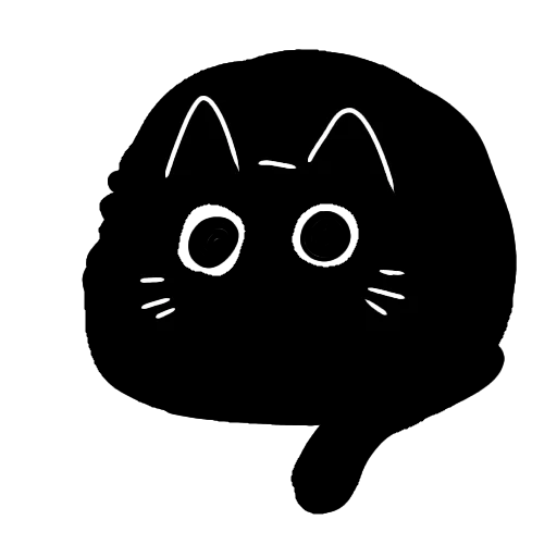 Эмодзи night kitty